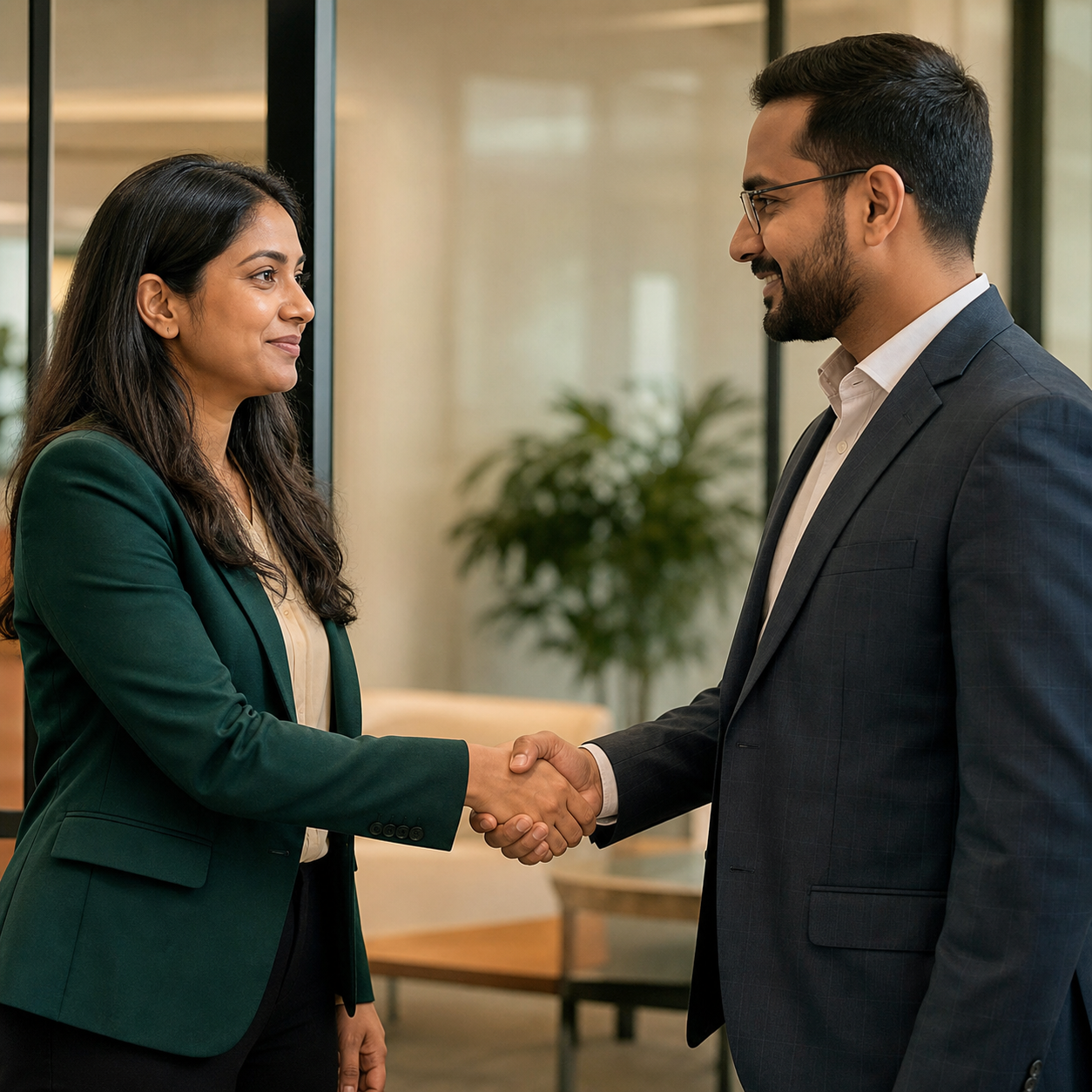 Connected business partnership